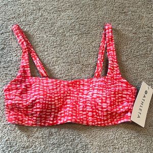 NWT , square neck bikini top